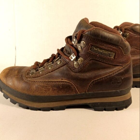 Timberland Women's Euro Hiker Trail Ankle Boots 7.5M - Picture 1 of 16